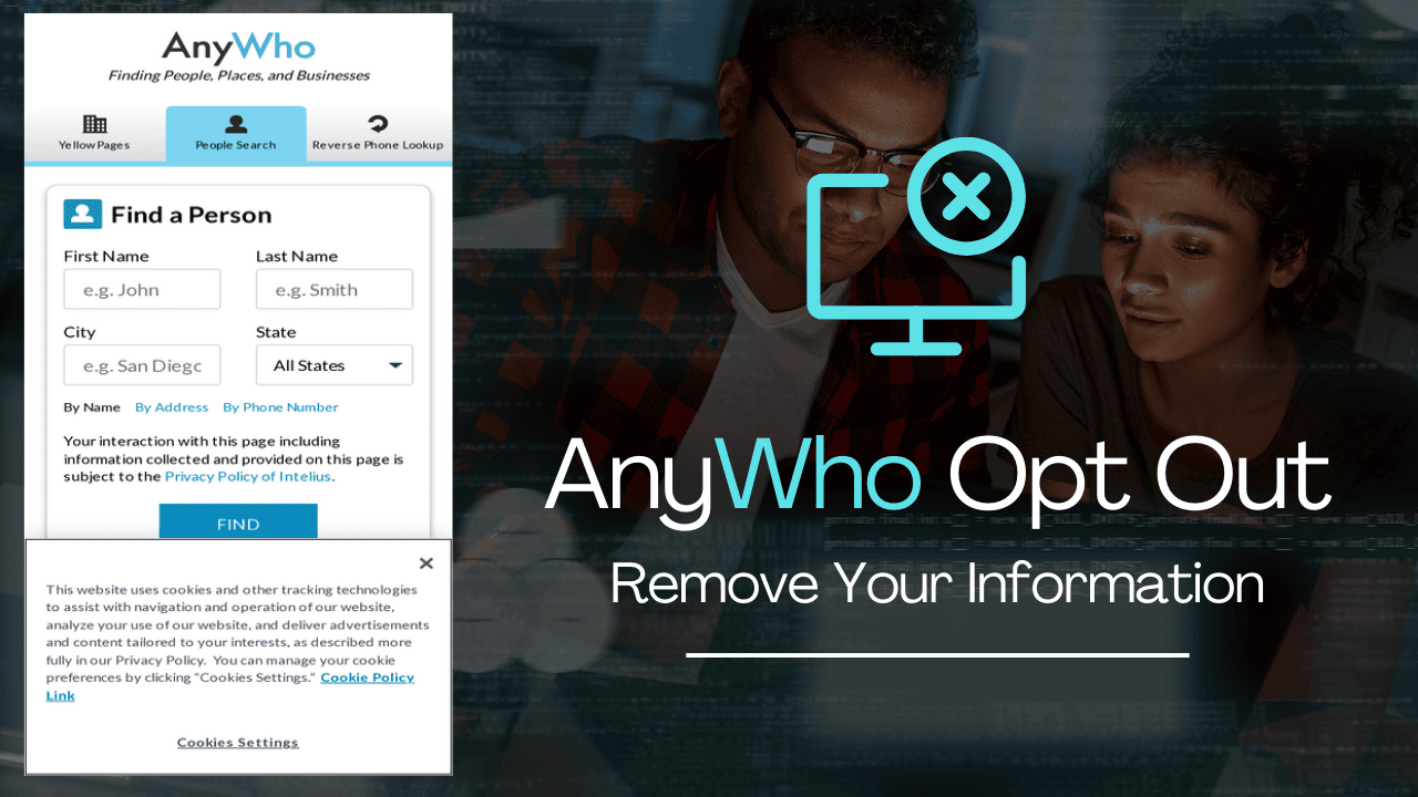 AnyWho opt out request